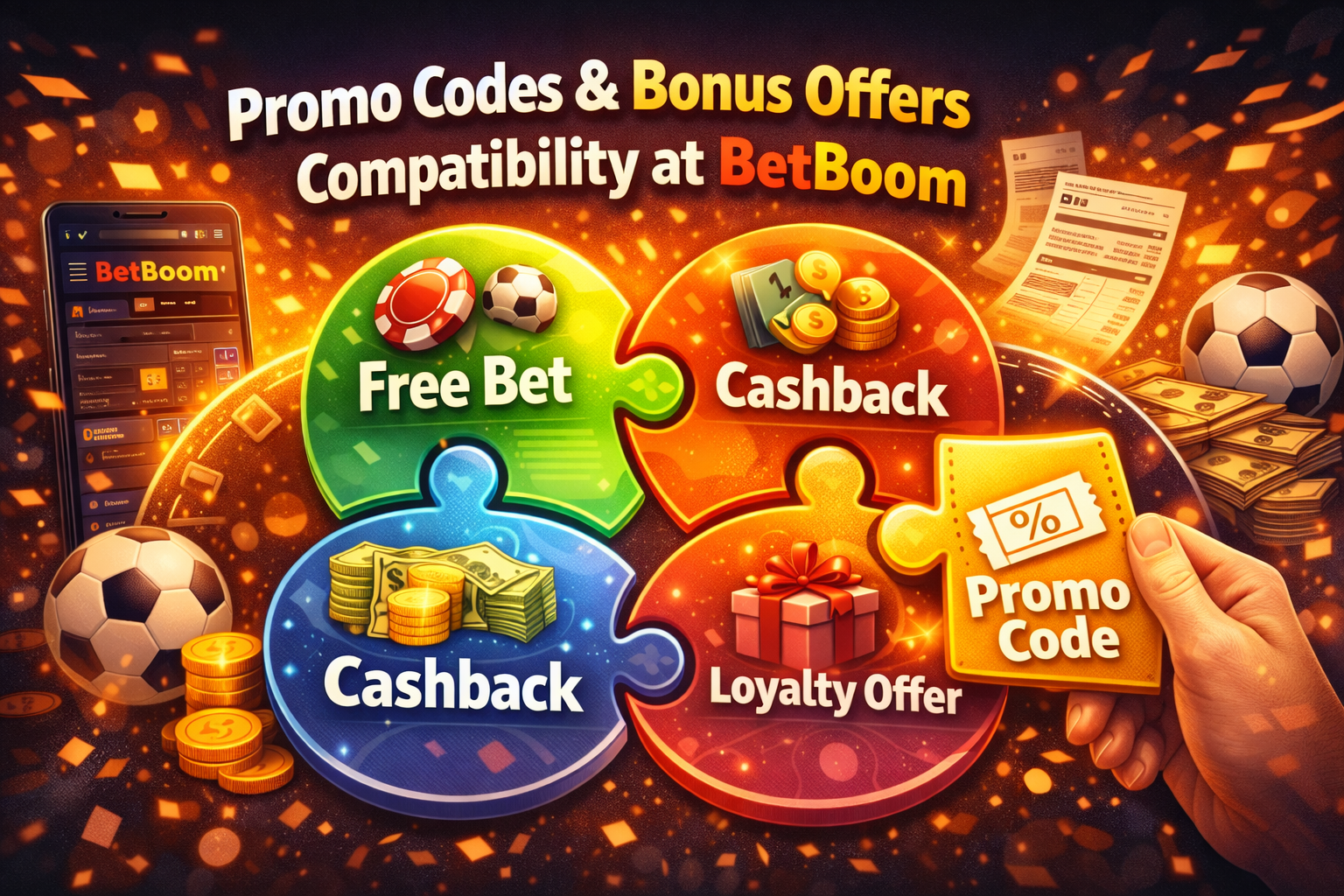 Совместимость промокодов в БК Bet Boom: приоритет акций на сайте Бет Бум и что нельзя объединять